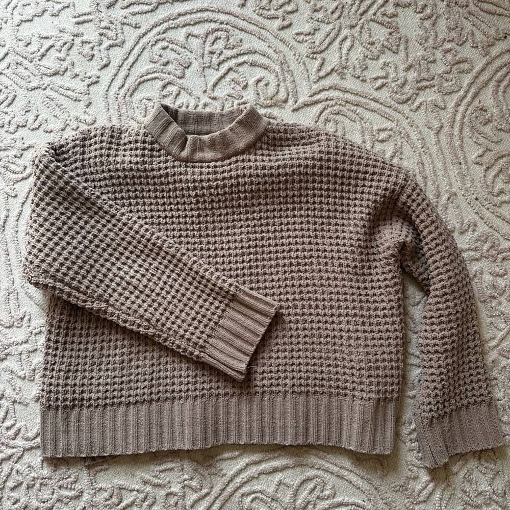Altar'd State Waffle Knit Sweater